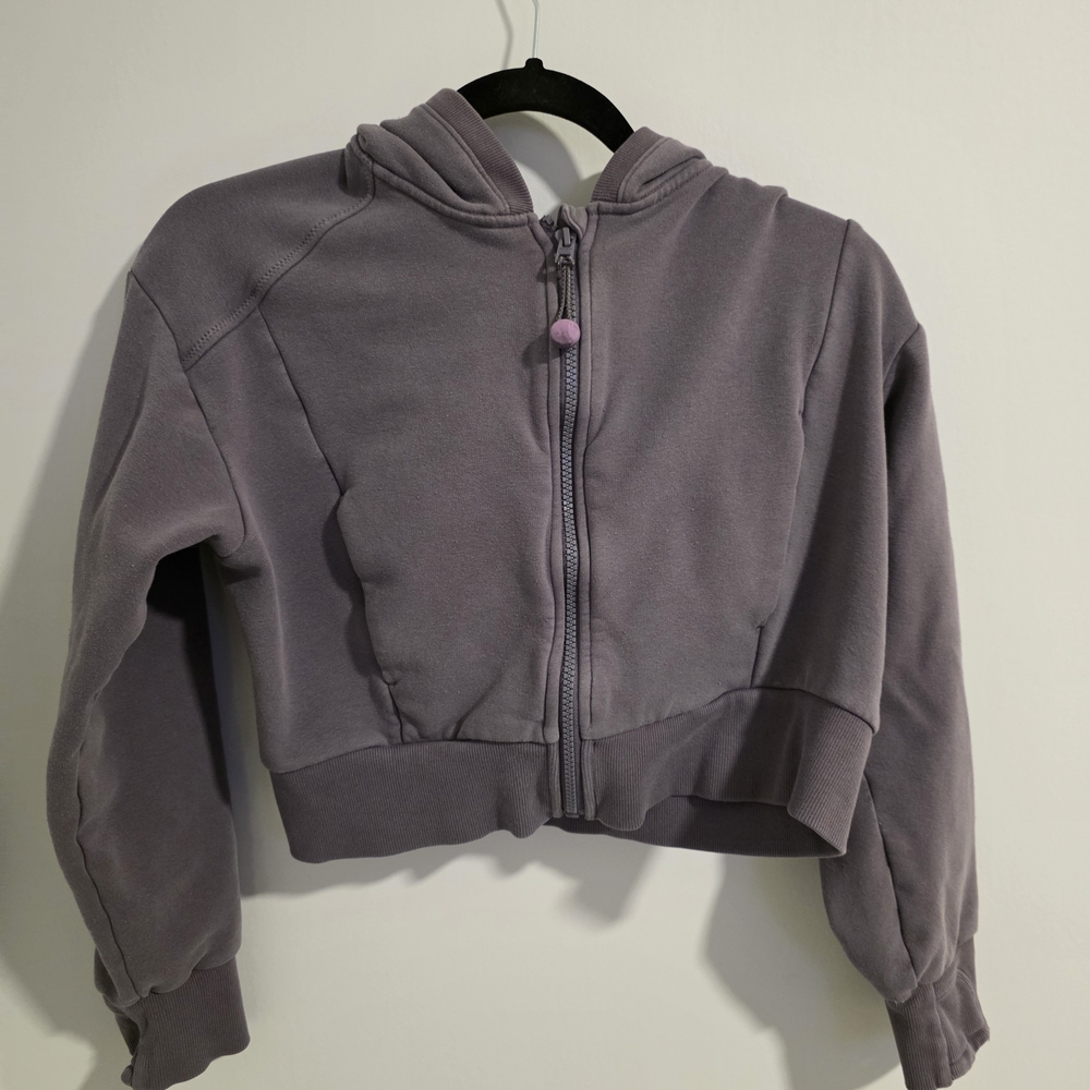 Athleta Kids Lavender Zip-Up Jacket